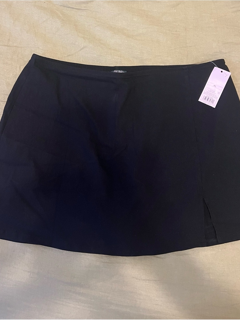 Wild Fable Classic Black Mini Skort